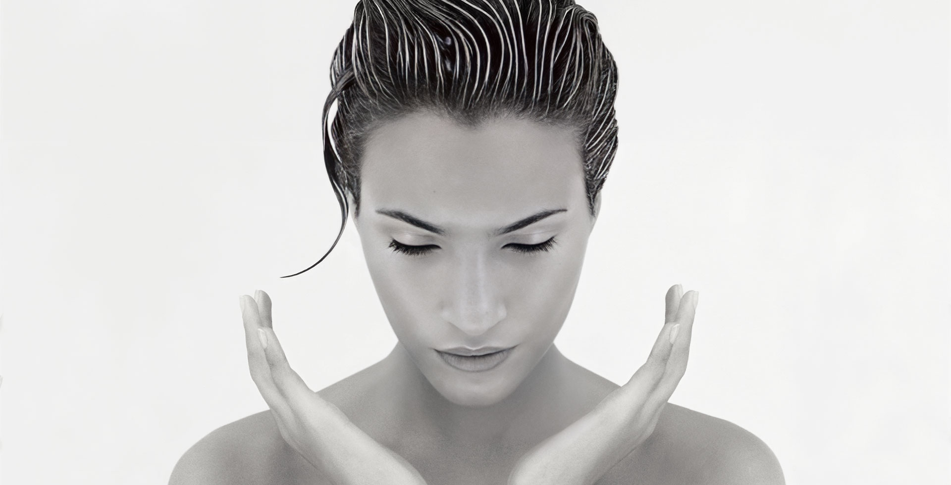 Hair styling portrait from Hair at Hennesseys